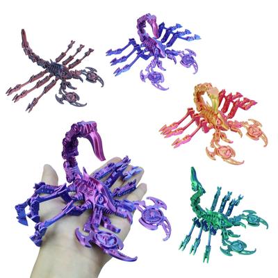 3D-gedrucktes Skorpion-Spielzeug mit beweglichem Gelenk für Erwachsene und Kinder
