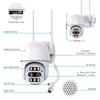 LS VISION 8MP 4MP 4K PTZ IP Kamera 8x Zoom Dual Objektiv Menschliches Erkennen CCTV Kamera Outdoor CCTV Wifi Video Überwachung kamera ICSEE Alexa