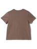 SHIPS for Women Organic Cotton Smooth Cut and Sew One 312370006 T-Shirt, Brown, Size,