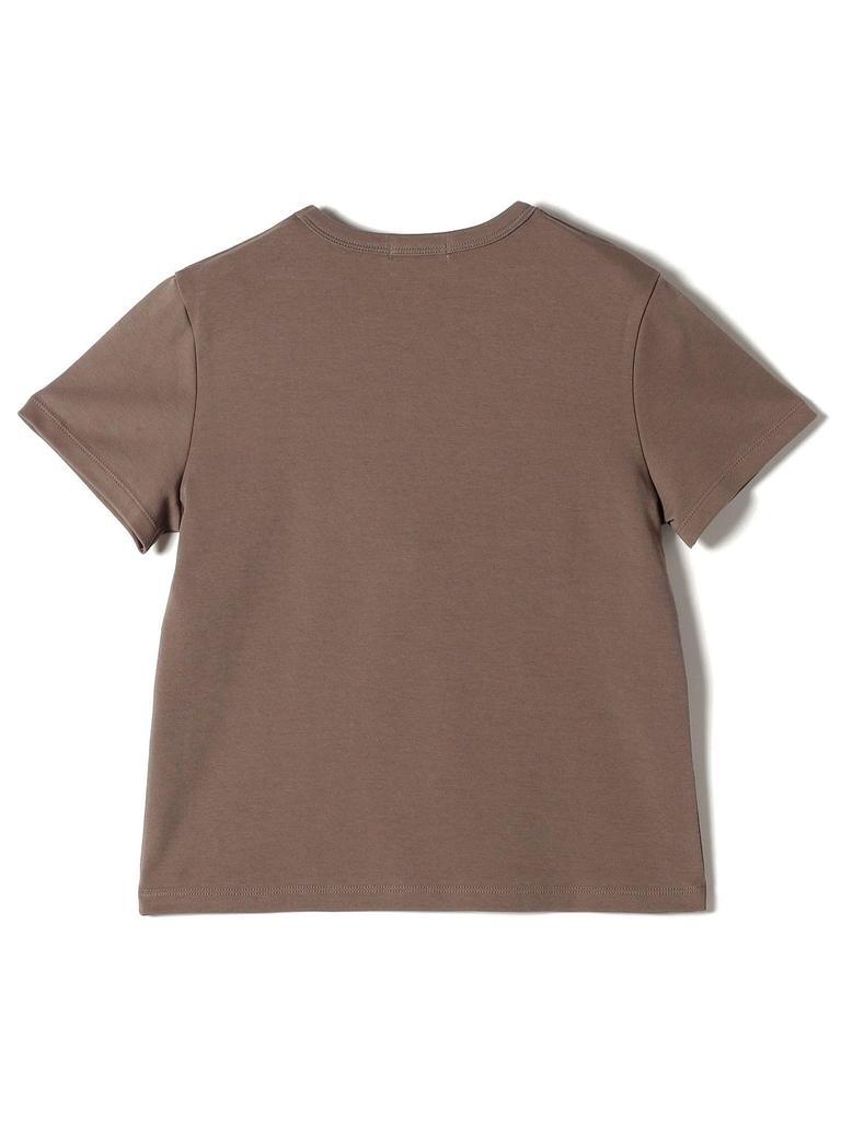 SHIPS for Women Organic Cotton Smooth Cut and Sew One 312370006 T-Shirt, Brown, Size,