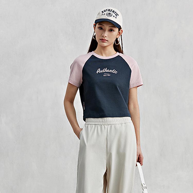 Kappa T-Shirts Women's Crew Neck Moderate Straight Fit K0E42TD83