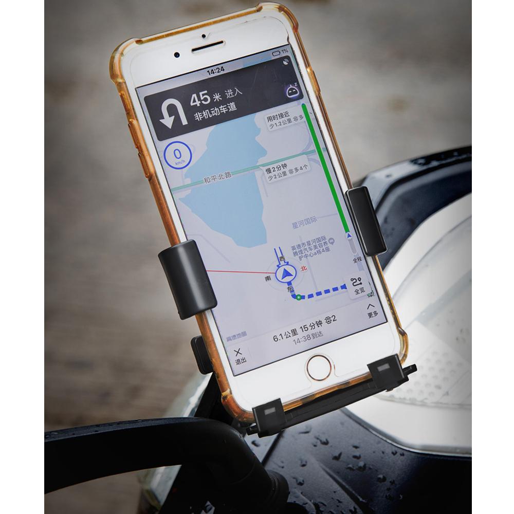 For YAMAHA BMW Kawasaki R1200GS R1250GS R1200RT MT07 MT09 Z900 Z800 GSXR600 GSXR750 Universal GPS Stand Mobile Phone Holder