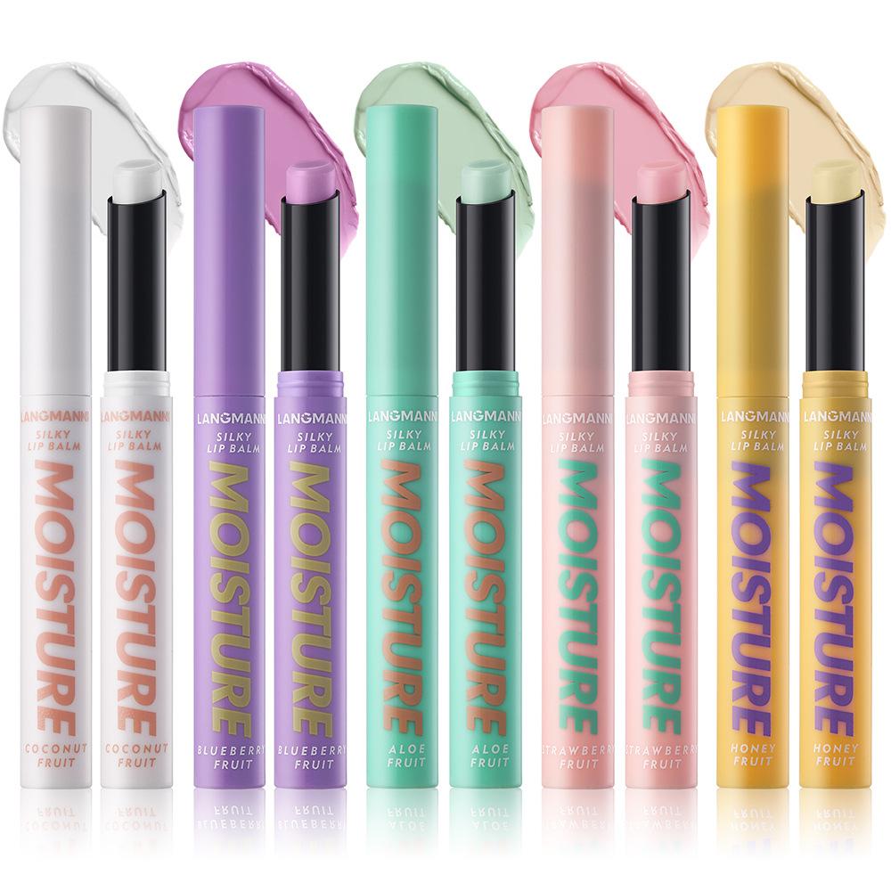 5 Fruity Warm Change Color Lipsticks Moisturize and Fade Lip Lines Prevent Dry and Cracked Lips Waterproof Long-lasting Lipsticks