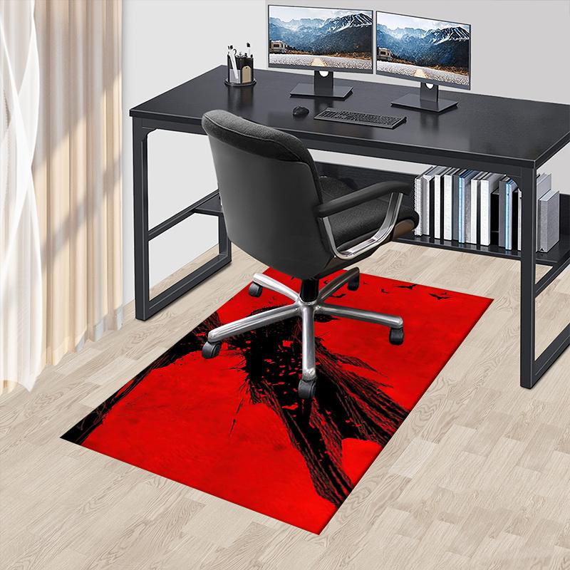

Batman,Gotham Office Carpet Chair Mats, Home Decor Dormitory Floor Protector With Anti-Skid Backing, Large Area Coverage, Christmas Decorati 60cm by 90cm