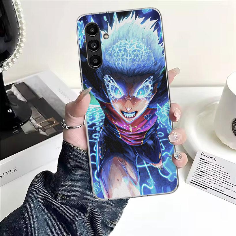 Blue Lock Isagi Yoichi Phone Case For Samsung Galaxy A13 A14 A15 A16 A17 A53 A54 A55 A56 A57 A33 A34 A35 A36 A37 A23 A24 A25 A26