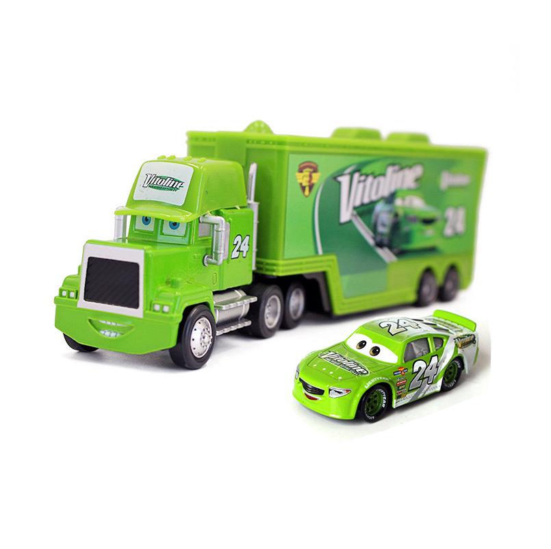 Mack Truck & Race Car Alloy Toy Set for Kids