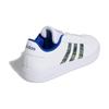 Adidas Neo GRAND COURT K Abrasion Resistant Low Top Kids' Skateboarding Shoes White Green Blue Kids' Sneakers GV6796
