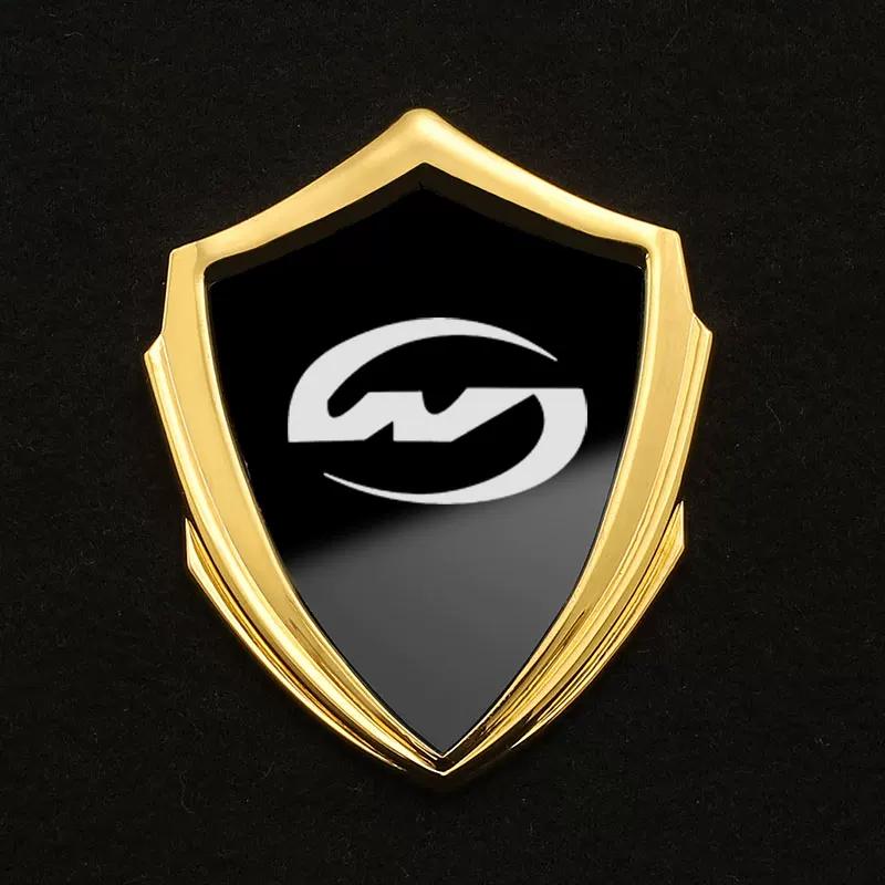 Wangjiang All-metal Sun-resistant and Non-fading Electric Motorcycle 3D Three-dimensional Car Sticker Modified Decorative Sticker Body Side Logo Badge