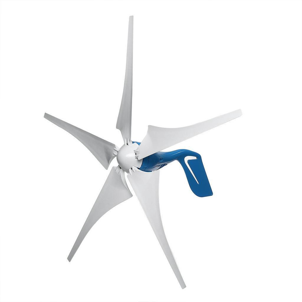 C92908 Wind Generator 5 Wind Wind- Electricity Generator With Controller Wind Blade 12V/24V 5000W
