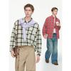 Dream Made American-Style High-End Plaid Long-Sleeved Shirt for Men, Spring and Autumn Trendy Brand Casual Couple Shirt