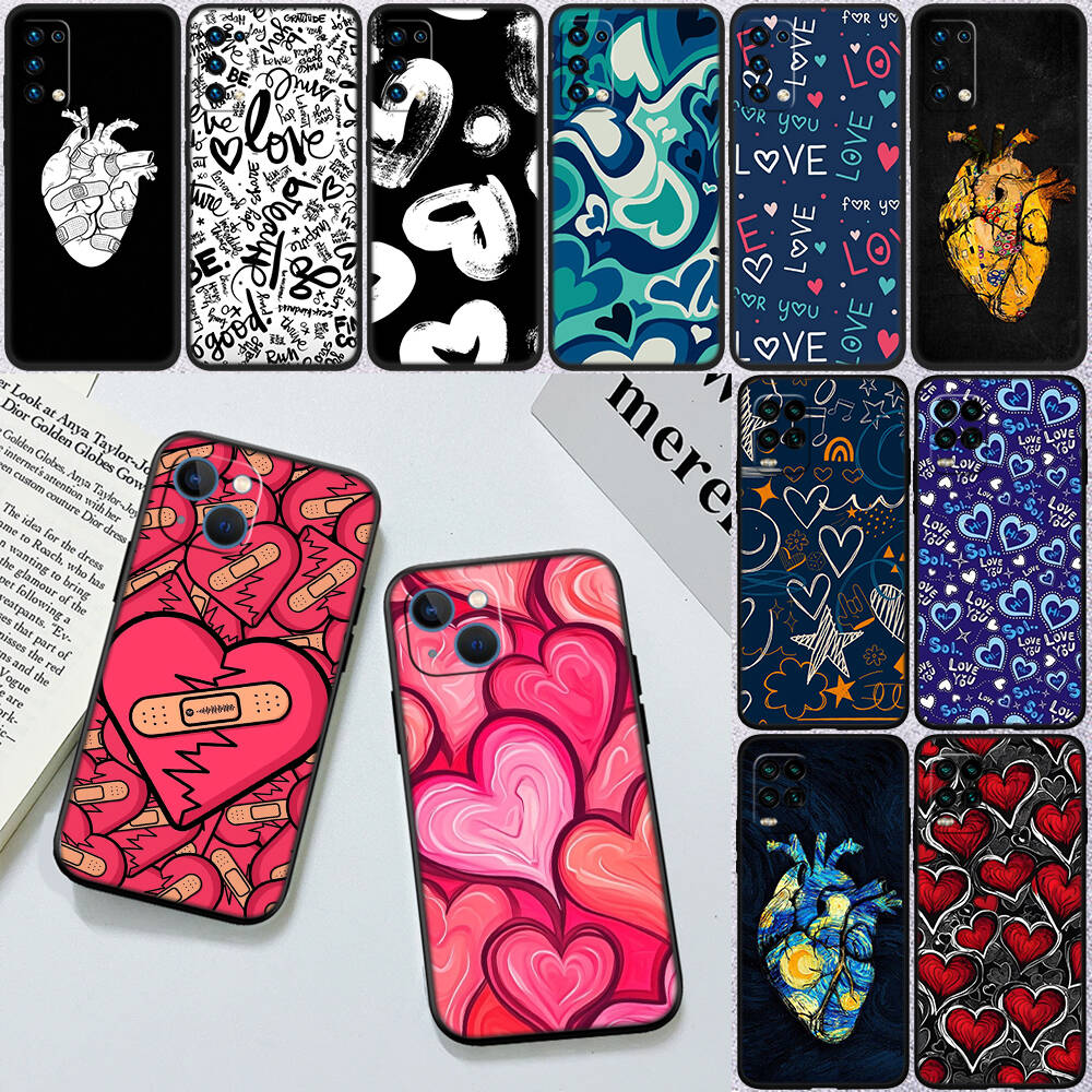 Calm Heart Neue Handyhülle für Redmi Note 8 9 10 11 11S 10C 10X 10A 10T 9A 9C 9T 9S 8T Pro Max Plus Prime