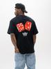 Lucky Dice Red Dice Black Oversized Short Sleeve Men's T-Shirt XL