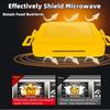 Microwave Sandwich Maker Oven Toaster for Quick Breakfast Bread Steak Sausages Baking Tray Food Grade Kitchen Toast Grilling Pan