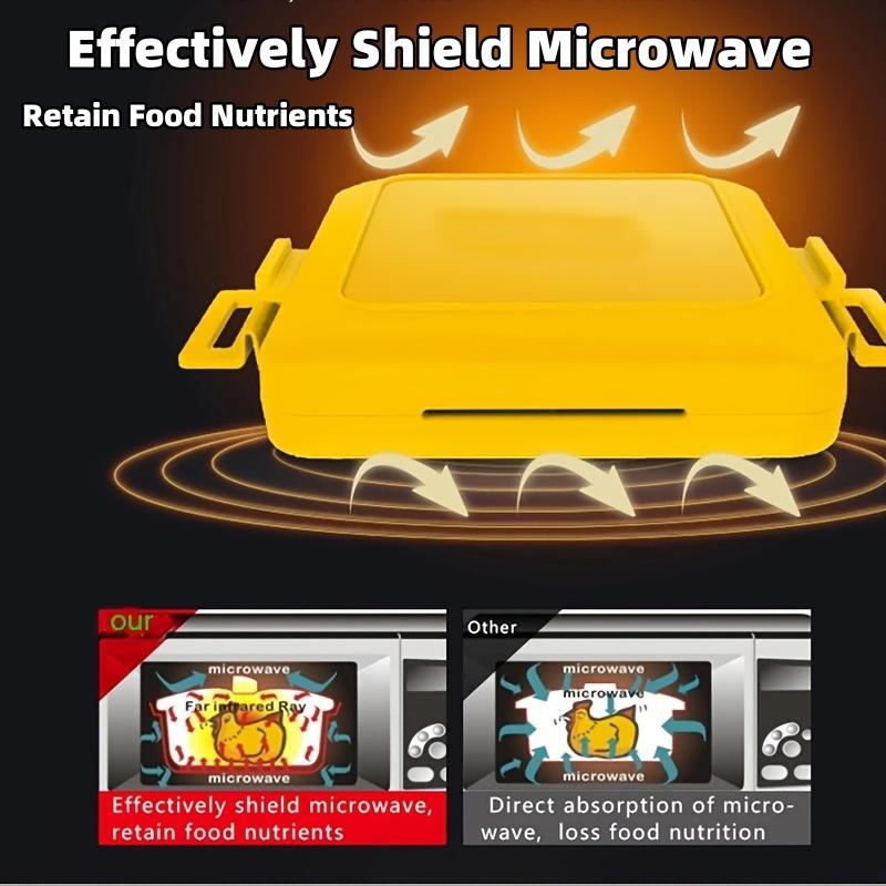 Microwave Sandwich Maker Oven Toaster for Quick Breakfast Bread Steak Sausages Baking Tray Food Grade Kitchen Toast Grilling Pan