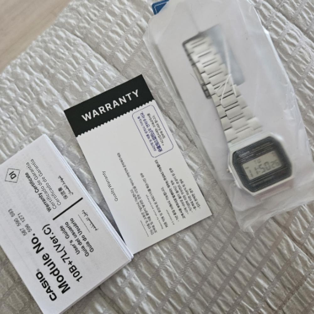 Casio Universal Vintage Retro Digital Free Buckle Wristwatch A158WA-1D