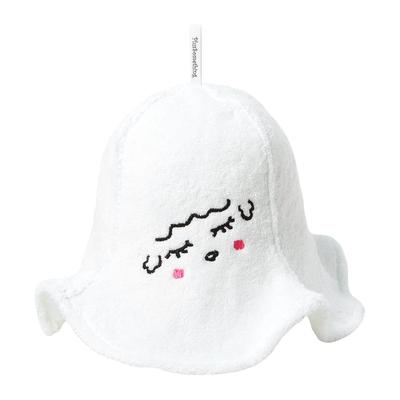 [Marie the Sheep] Imabari Towel Sauna Hat (White)