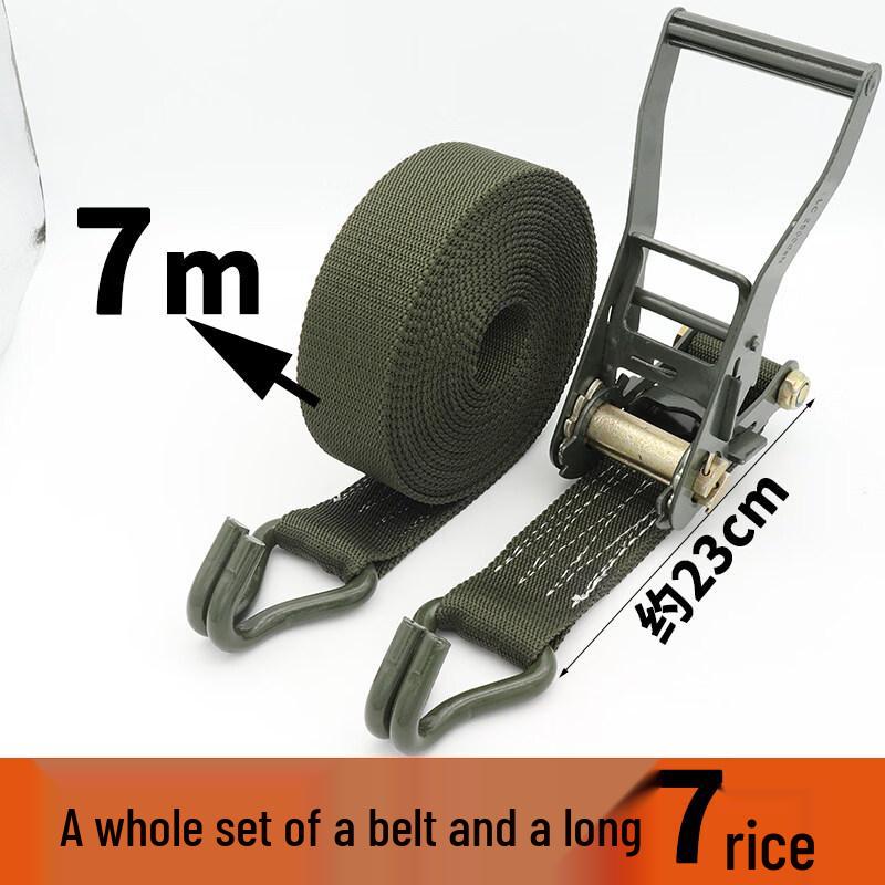

Heavy-Duty Cargo Lashing Strap with Tensioner