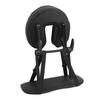 Beauty Bed Headrest Cradle U Shape Adjustable Folding Massage Table Face Cradle Pillow for Beauty Salon Black