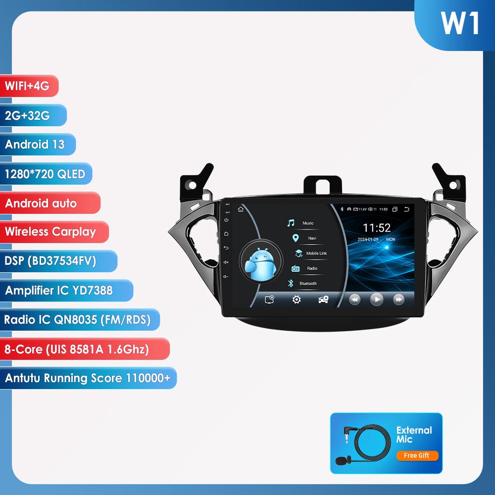 

Hizpo 8Core 7862 Audio 2din Android Autoradio для Opel Adam для Opel Corsa E Car Radio Multimedia Video Player GPS Carplay Auto 4G DSP Intelligent RDS W1 8Core 2G 32G