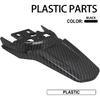 Motorcycle Rear Fender Mudguard for Surron Sur Ron LBX X260 X160 Electric Dirt Bike,Carbon Fiber Texture,PP Material