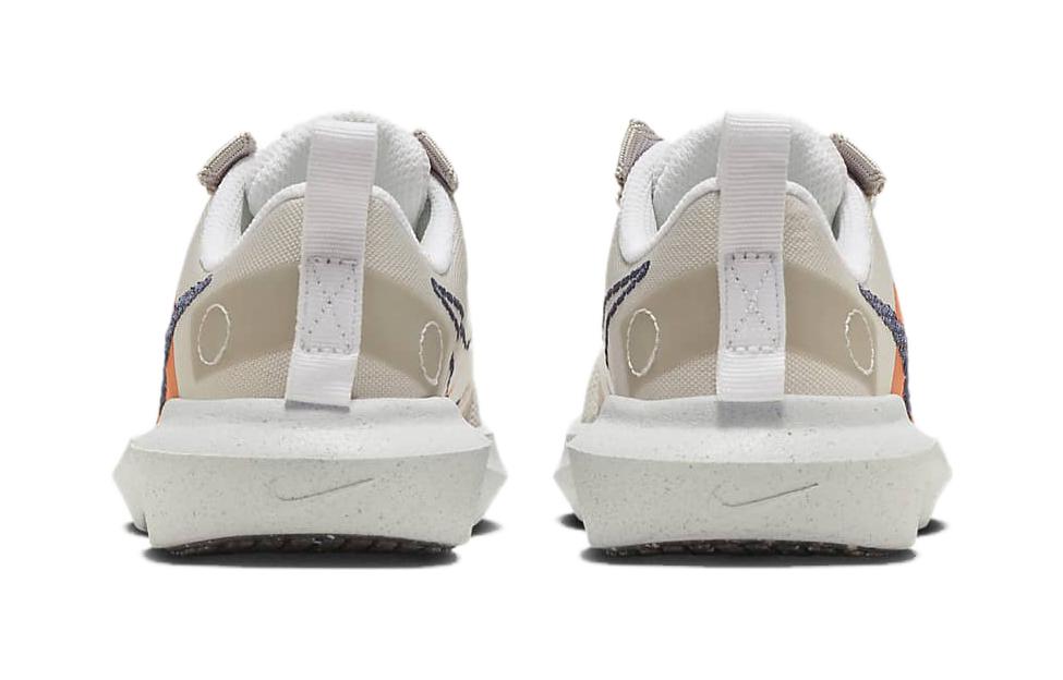 Nike Crater Impact BP Anti Slip, Slip Resistant Low top Kids Lifestyle Shoes White Brown Children Aged 3 7 Years Old DB3552-202