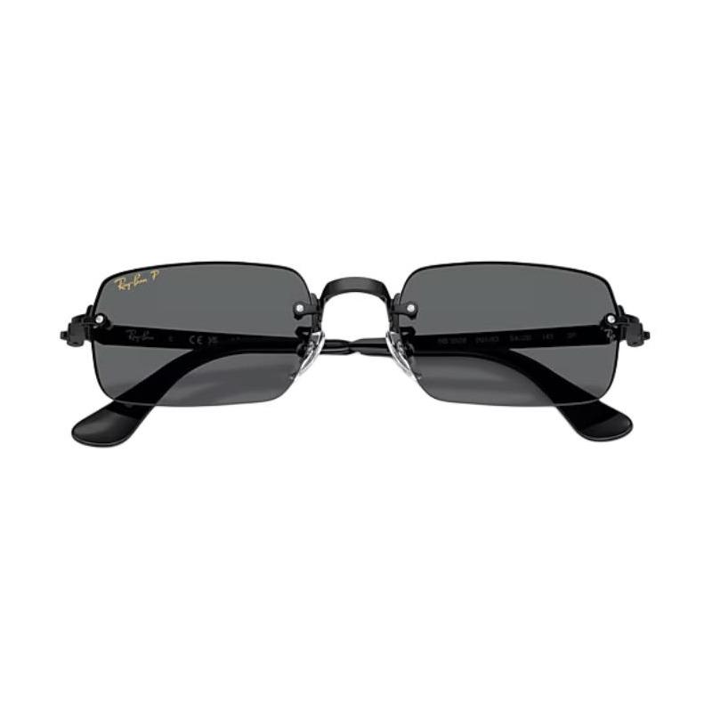 RAYBAN Metall Quadratische Sonnenbrille Unisex Paar Stil 002/81 54-20 RB3928