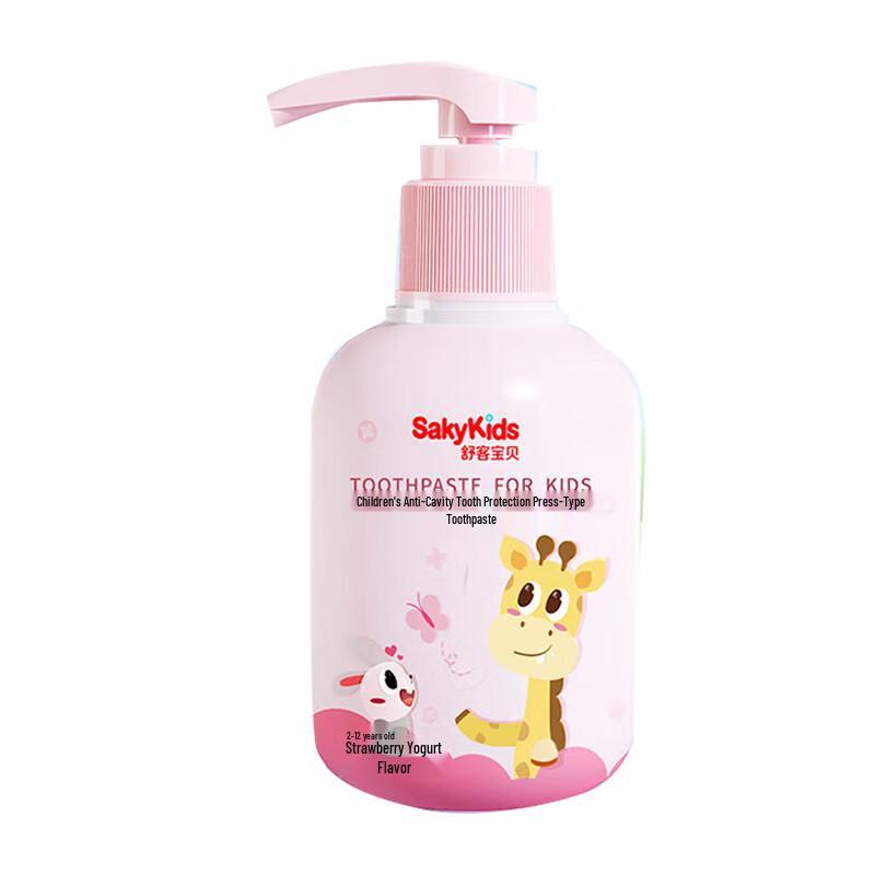 Shuke Kids Strawberry Yogurt Gel Toothpaste
