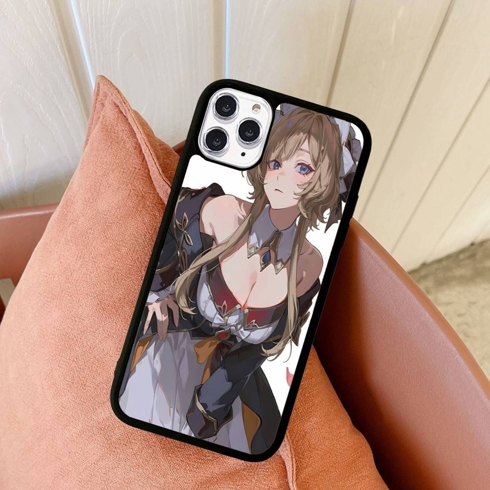Game Genshin Impact Sandrone For Iphone 17 Air 16 15 14 13 12 11 Pro Max TPU+PC Plus Shockproof Back Phone Cover