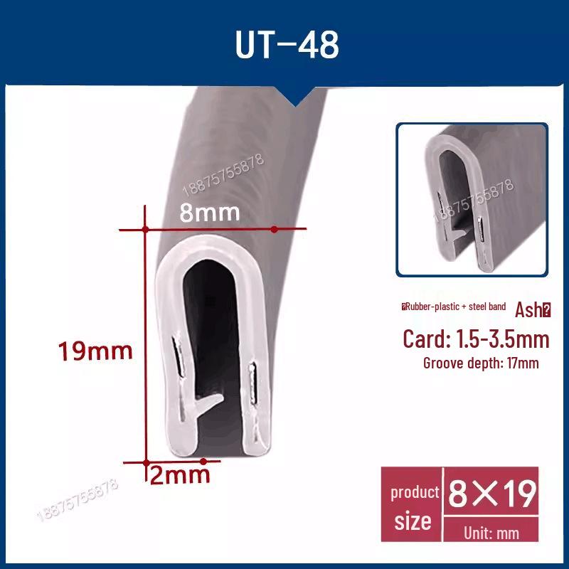 U-förmiger Kantenschutz aus Edelstahl & Kollisionsschutzleiste für Glas und Elektrokästen