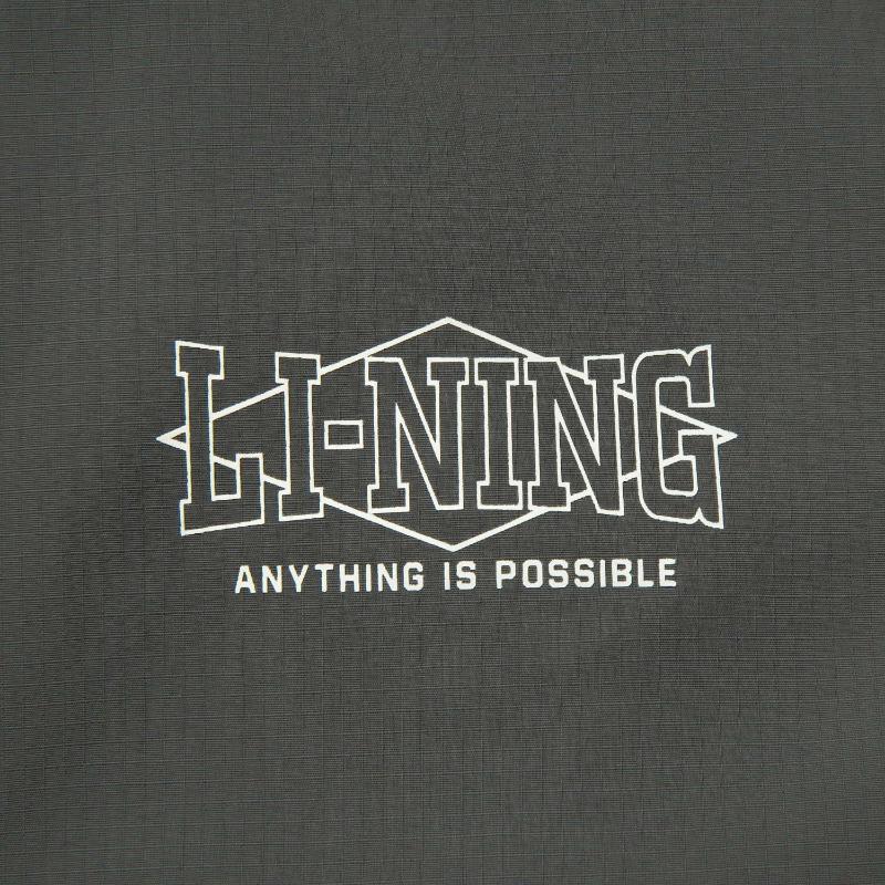 Li Ning Spor Yaşam Tarzı Serisi High Street Amerikan Vintage Hırka Uzun Kollu Rüzgarlık Bol Kesim Ceket Unisex Dış Giyim Ardözyası AFDV445-5