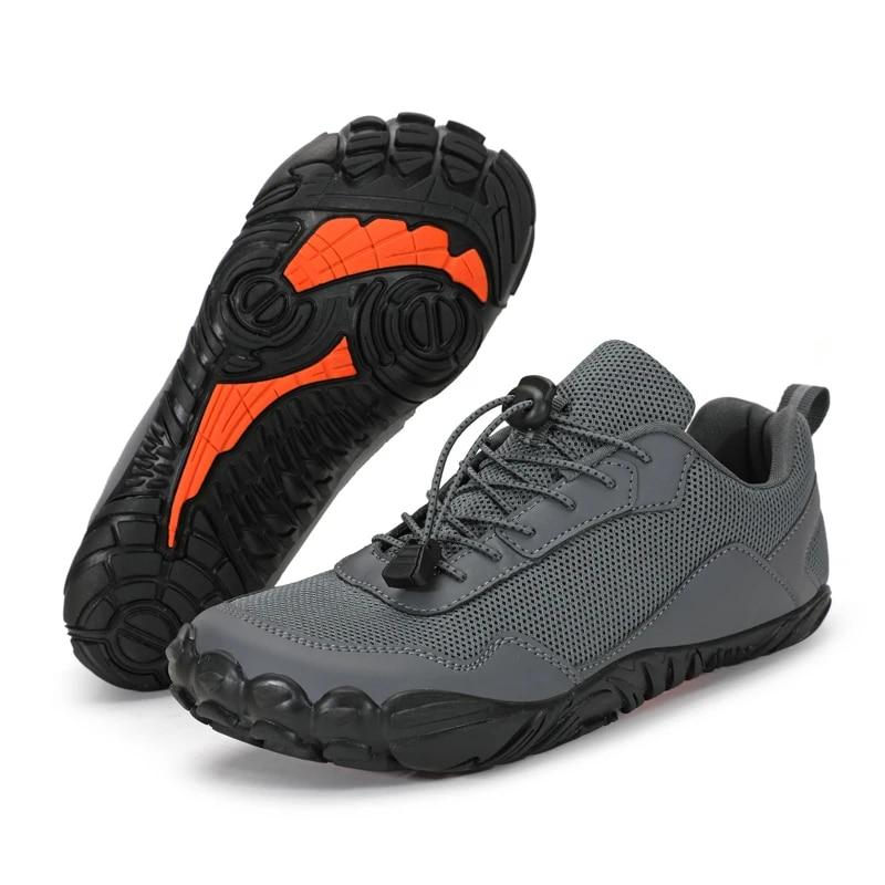 Oddychające buty trekkingowe z siateczki męskie damskie barefoot outdoorowe sneakersy antypoślizgowe trekkingowe kempingowe buty sportowe elastyczne buty do chodzenia