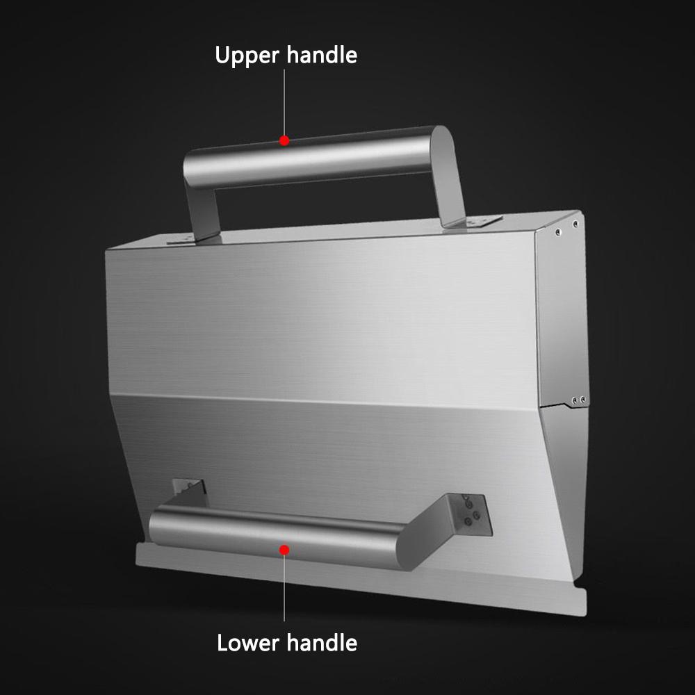 Wall Plastering Tools Fast Plastering Dual Handle Stainless Steel Drywall Spatula Plaster Trowel Cement Mortar Putty Plaster Scraper