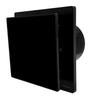 Bathroom Fan Humidistat Glass NORTADA HOKURO HOK 120 H Timer Black