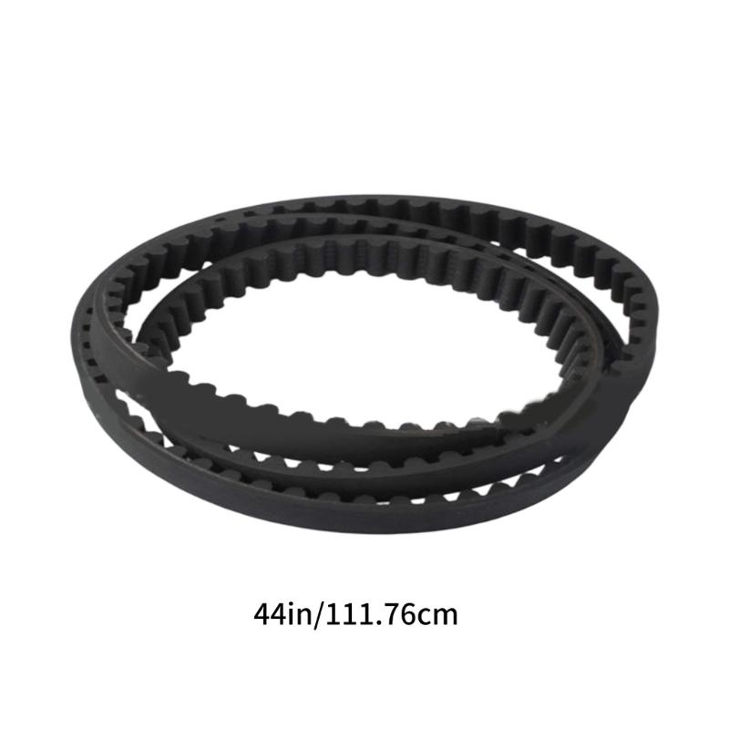 Heavy Duty Cogged Drive Belt Strong Rubber Timing Belt High Performances Lawn Mower Drive Belt fit for 30In Mower Decks