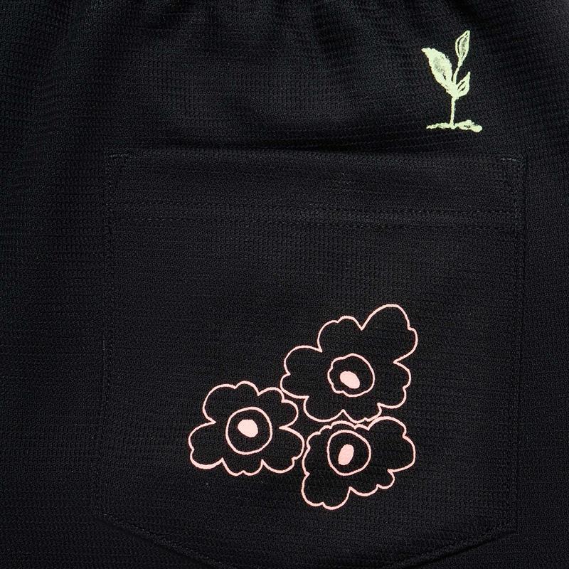 Li Ning Simple Fashion Comfortable Versatile Loose Breathable Five-Point Casual Shorts Women Shorts Black AKSV832-3