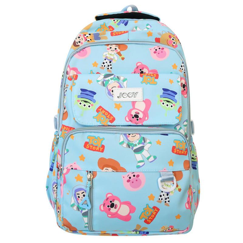 Toy Story Lotso Jessie Buzz Lightyear Alien Cartoon Pattern Student Backpack