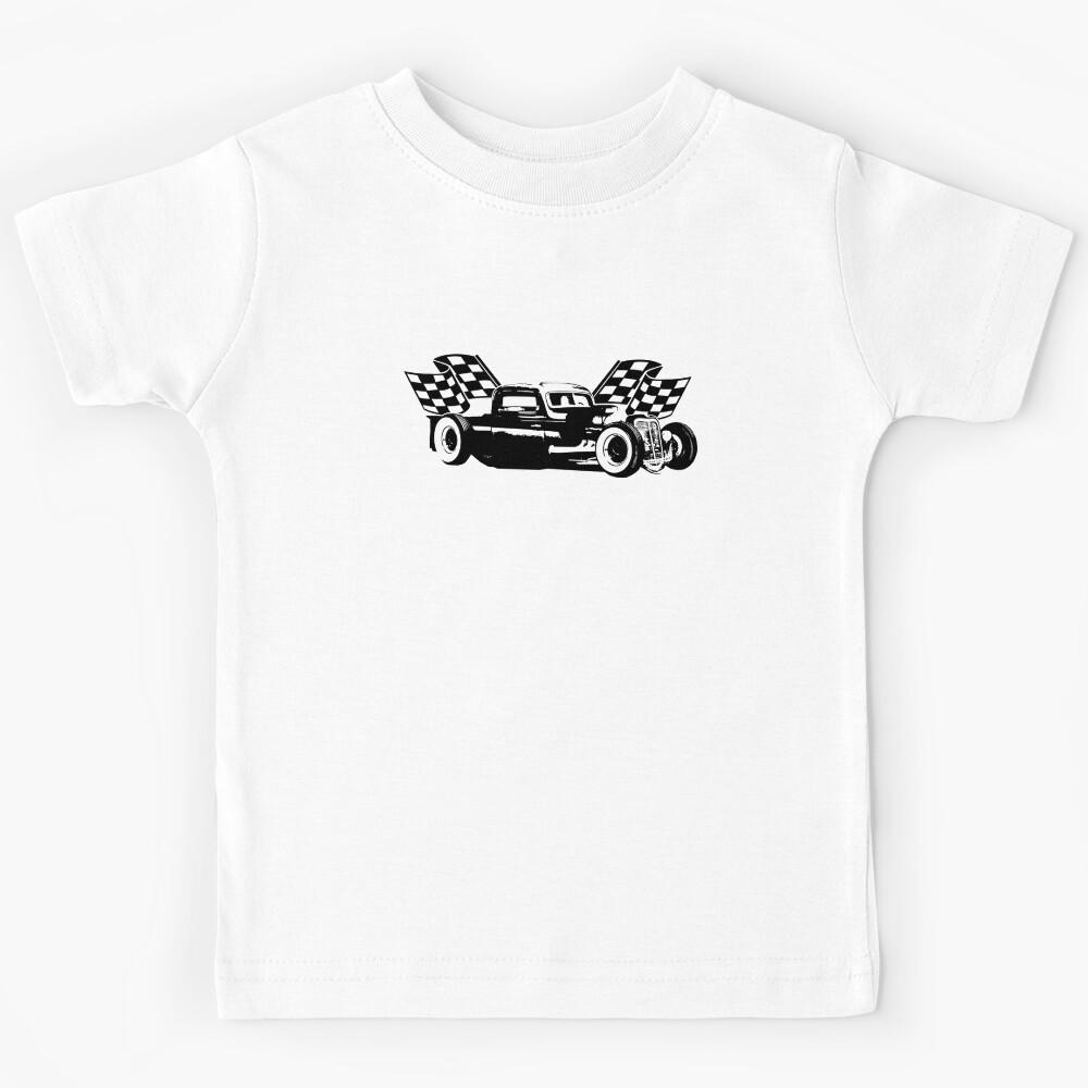 Ford Hot Rod 1932 Ford Street Rod Custom, Chevrolet Vintage Garage Rat Rod Kids T-Shirt 140
