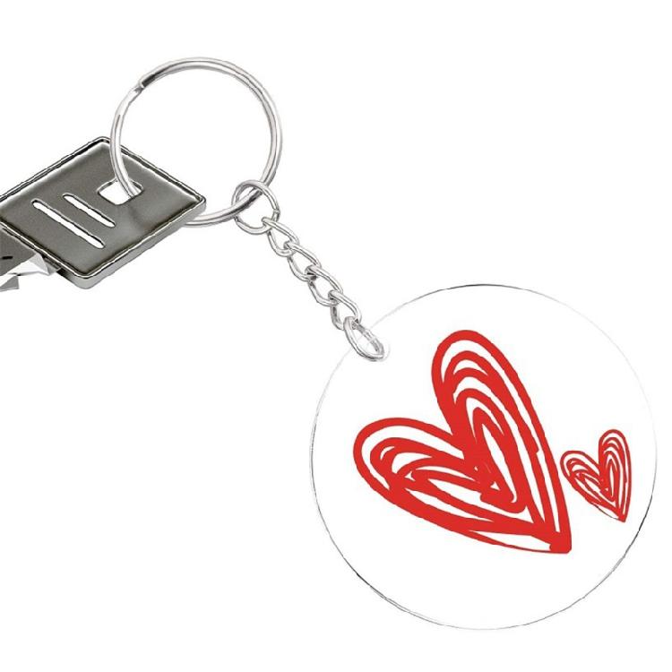 Acrylic Keychain Diy Handicraft Acrylic Ornament Blanks for Craft Projects