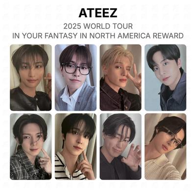 2025 WORLD TOUR IN YOUR FANTASY IN NORTH AMERICA REWARD Official Photocard