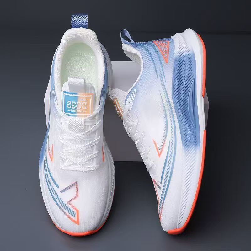 Sneakers Spring new mesh comfortable and lightweight sneakers platform color matching student shoes