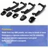 4Pcs Front Rear Left Right Exterior Door Handle Driver Passenger Side for 2006-2010 Hyundai Sonata 826513K000
