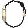 Timex Men's Digital Watch T80 with Plastic Strap, Black/Gold, Strap