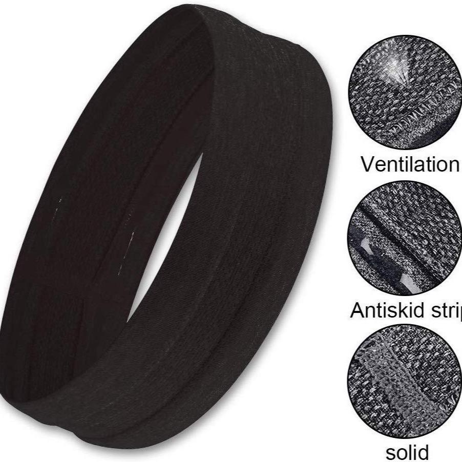 Non-Slip Sweat-Absorbent Cross-Border Running & Yoga Headband