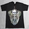 BLS Black Label Society Schedel Schild Mes Shirt Heren Klein 2009 Rock Metal Band
