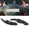 Fit VW Golf Jetta GTI R MK5 MK6 Black Steering Wheel Paddle Shifters Extension