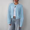 Women's Long Sleeve Knit Cardigan - Soft, Short, Loose, Slimming Autumn/Winter 2025