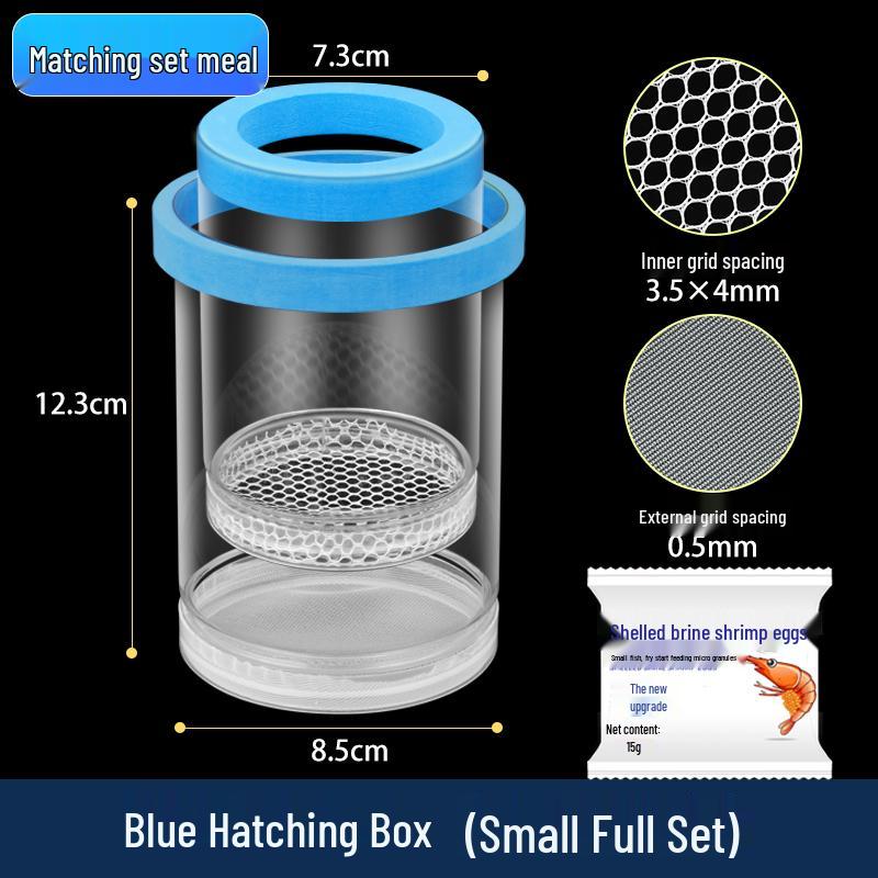 Guppy Fish Breeding Box for Small Fish, Fry, and Betta - Aquarium Isolation Tank