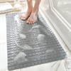 New Simple TPE Bathtub Bathroom Anti-skid Pad Toilet Bath Shower Room Suction Pad Toilet Pedal Pad