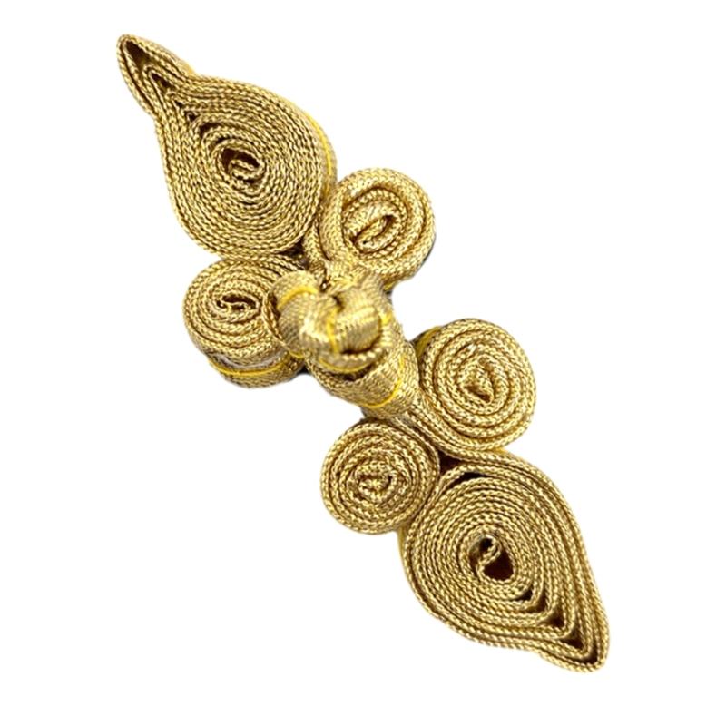 Chinese Tang Shirt Buttons Peach Shape Cheongsam Fastener Button DIY Knot Button
