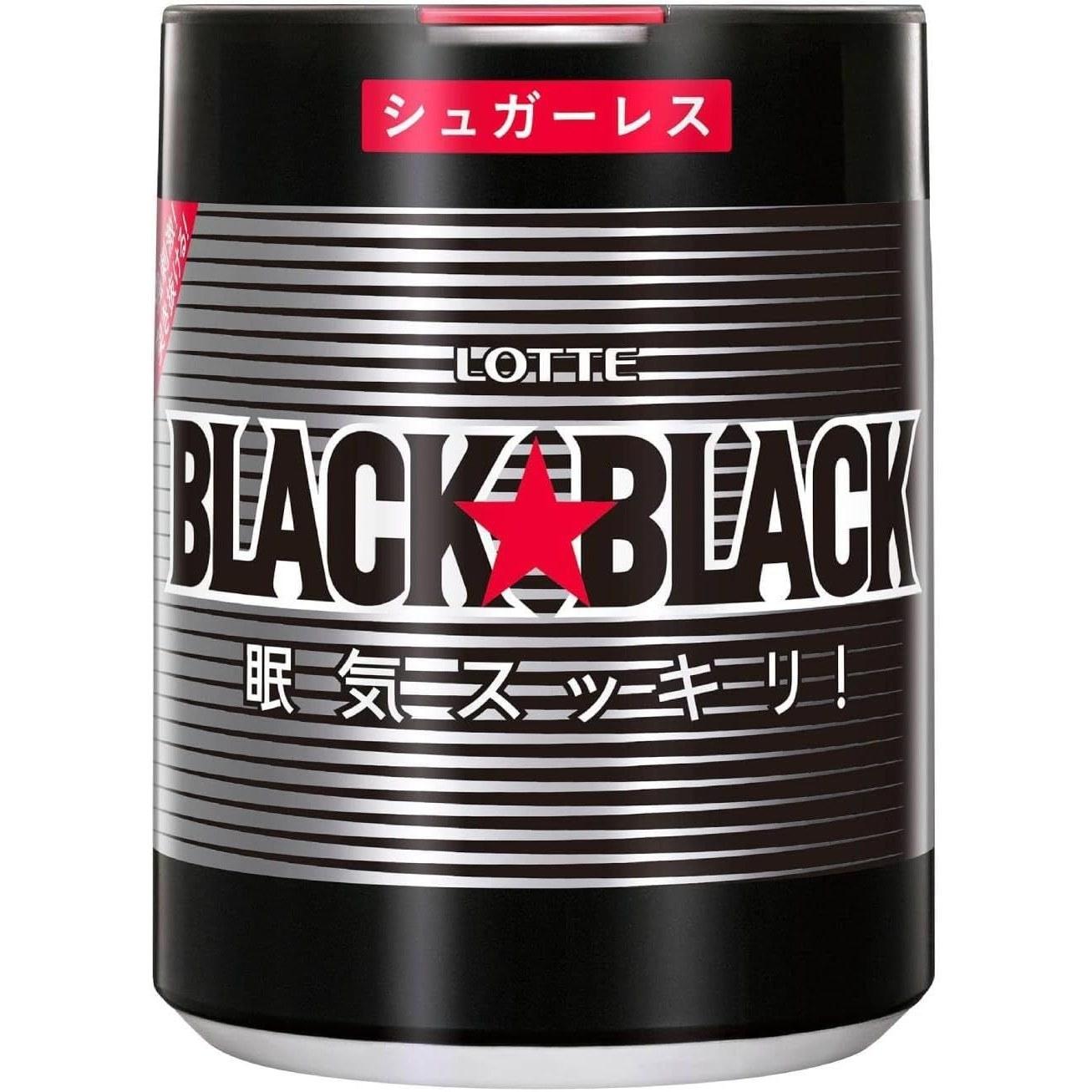 Lotte Black Granules One Push Bottle 133g
